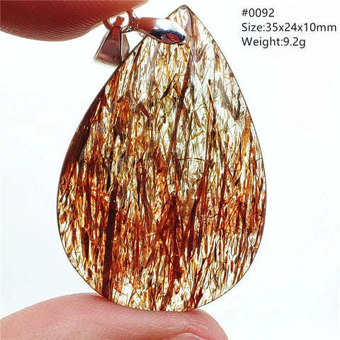 Copper Black Rutilated Quartz-ToShay.org