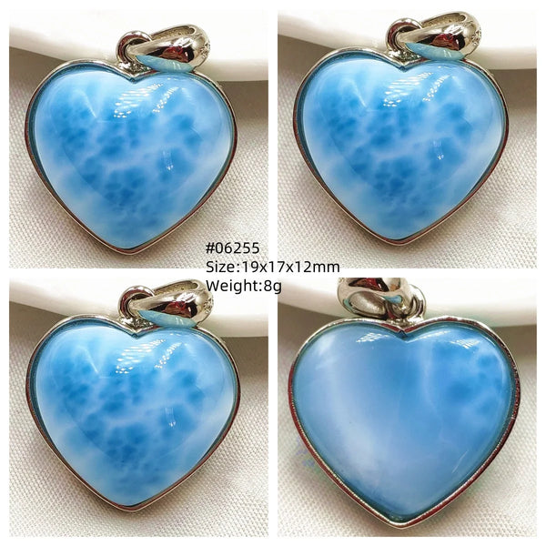 Blue Larimar Pendant-ToShay.org