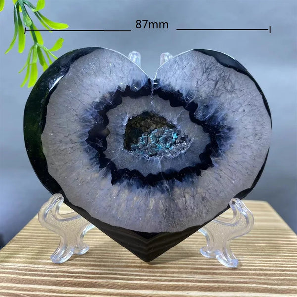 Black Agate Heart-ToShay.org