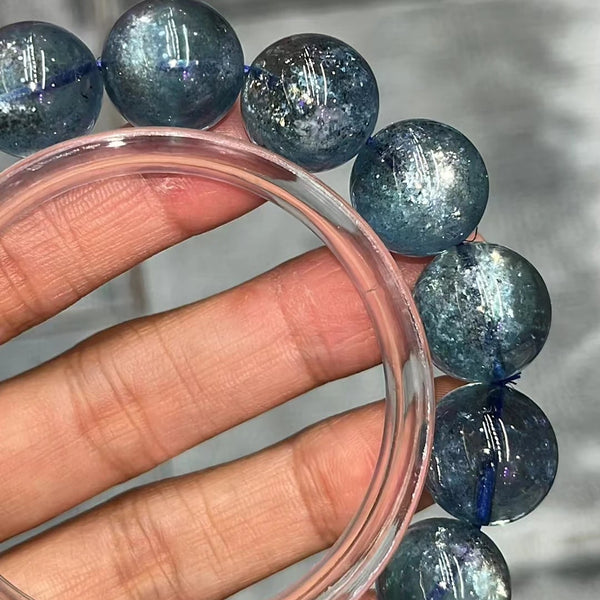 Blue Aquamarine Bracelet-ToShay.org