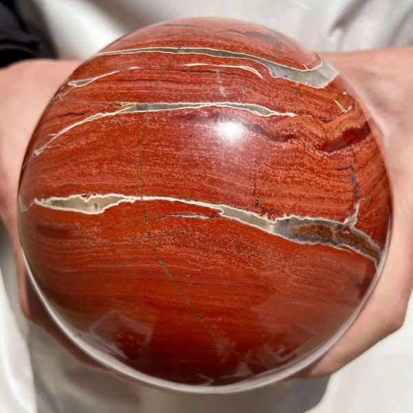 Red Jasper Ball-ToShay.org
