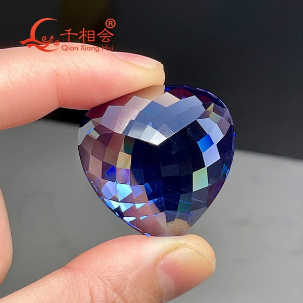 Blue Cubic Zirconia Gem-ToShay.org