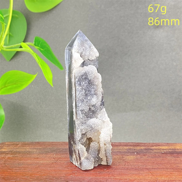 Purple Sphalerite Crystal Tower-ToShay.org