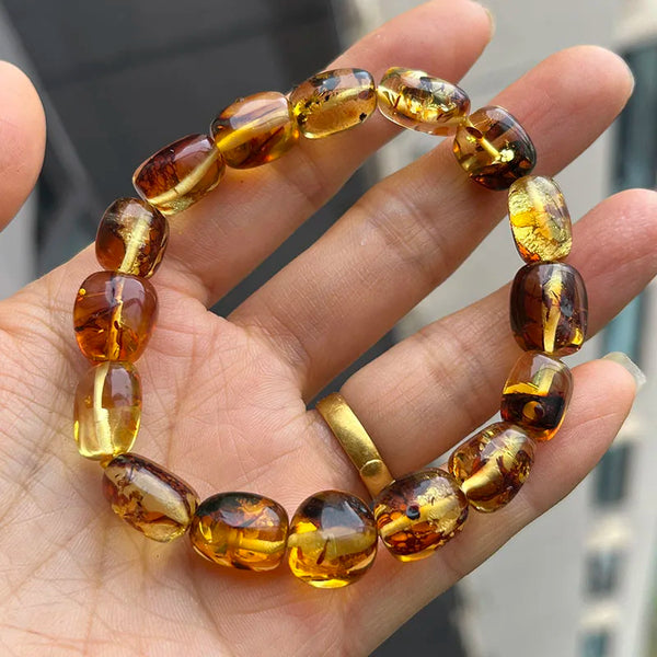 Yellow Amber Bracelet-ToShay.org
