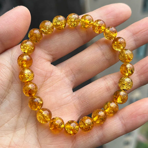 Yellow Amber Bracelet-ToShay.org