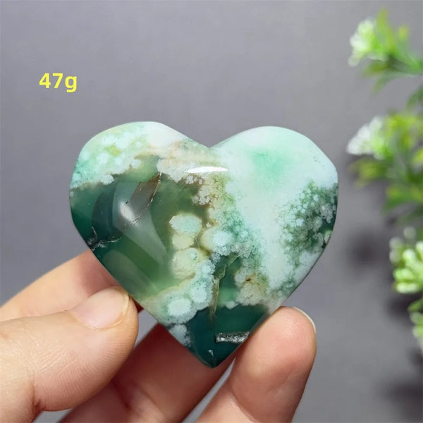Green Cherry Blossom Agate-ToShay.org