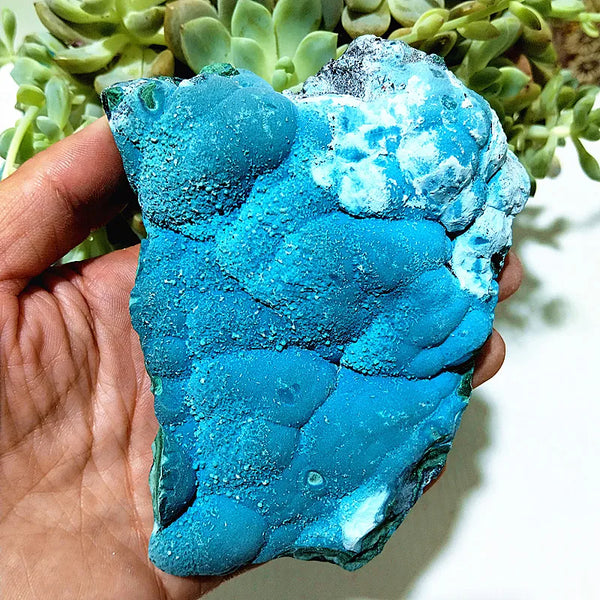 Blue Chrysocolla Crystal-ToShay.org