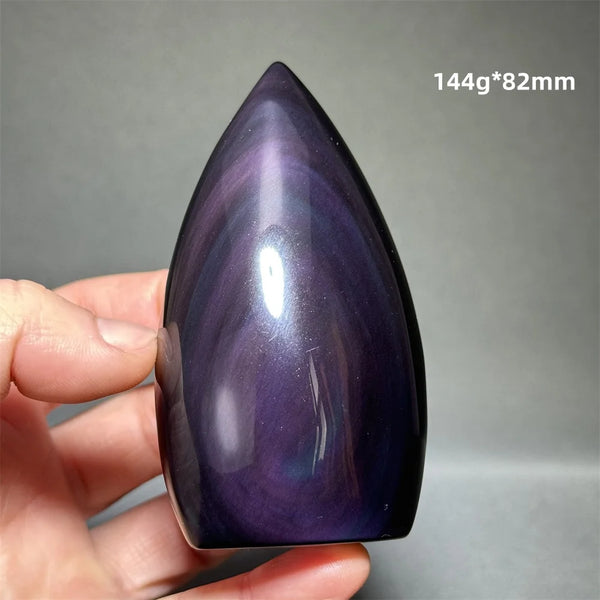Rainbow Obsidian Torch-ToShay.org