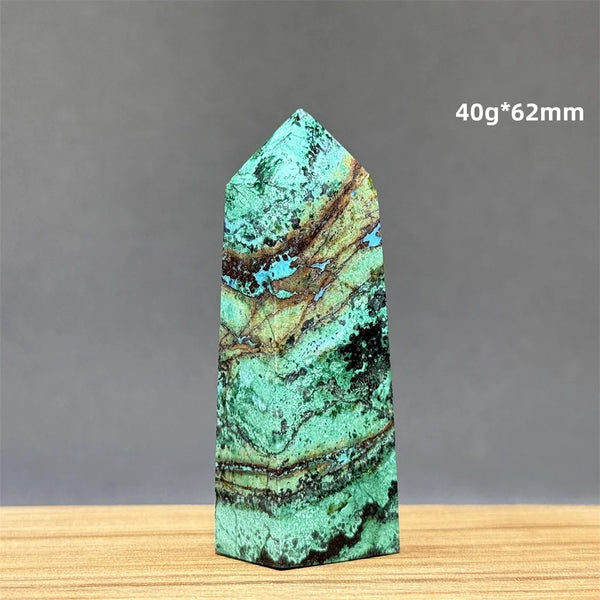 Blue Phoenix Pine Quartz Tower-ToShay.org