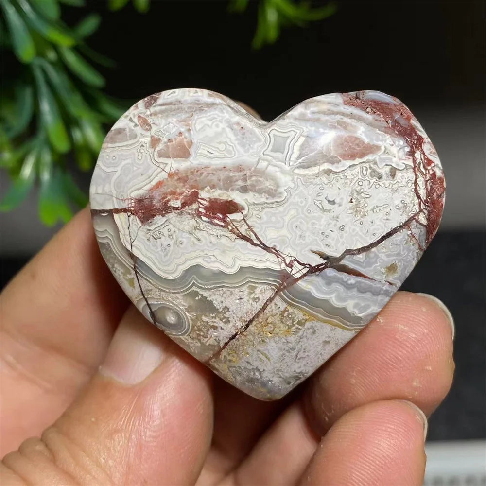 Red Agate Heart-ToShay.org