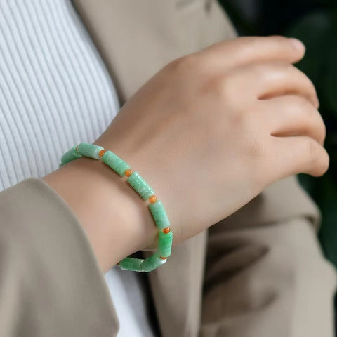 Green Jade Bracelet-ToShay.org