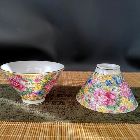 Enamel Porcelain Tea Cup-ToShay.org