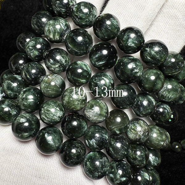Green Feathers Seraphinite Bracelet-ToShay.org