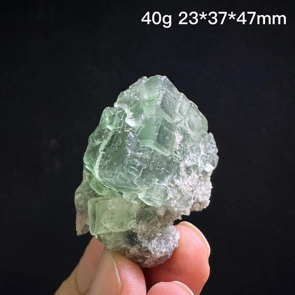 Green Fluorite Mineral Cluster-ToShay.org