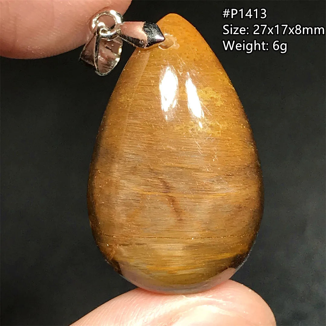 Blue Pietersite Pendant-ToShay.org