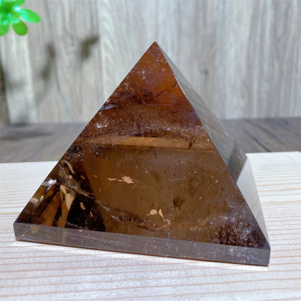 Brown Smoky Quartz Pyramid-ToShay.org