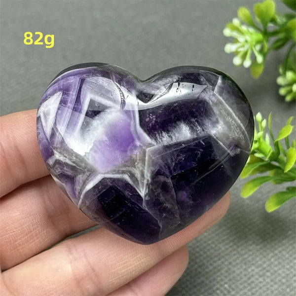 Purple Dream Amethyst Hearts-ToShay.org