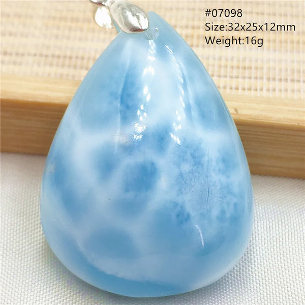 Blue Larimar Pendant-ToShay.org
