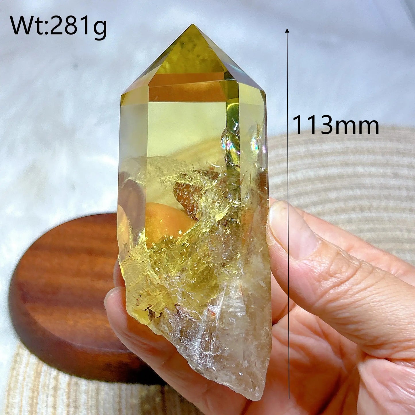 Yellow Citrine Smokey Quartz-ToShay.org