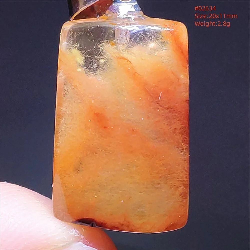 Gold Rutilated Quartz Pendant-ToShay.org