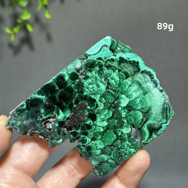 Green Malachite Slice-ToShay.org