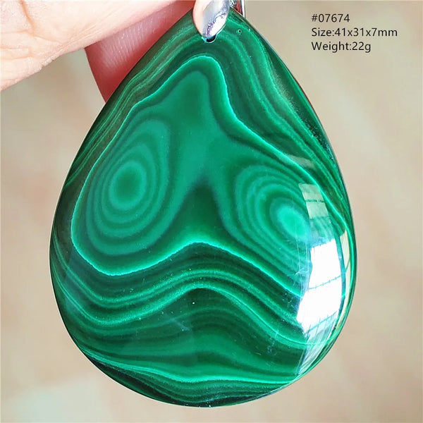 Green Malachite Pendant-ToShay.org