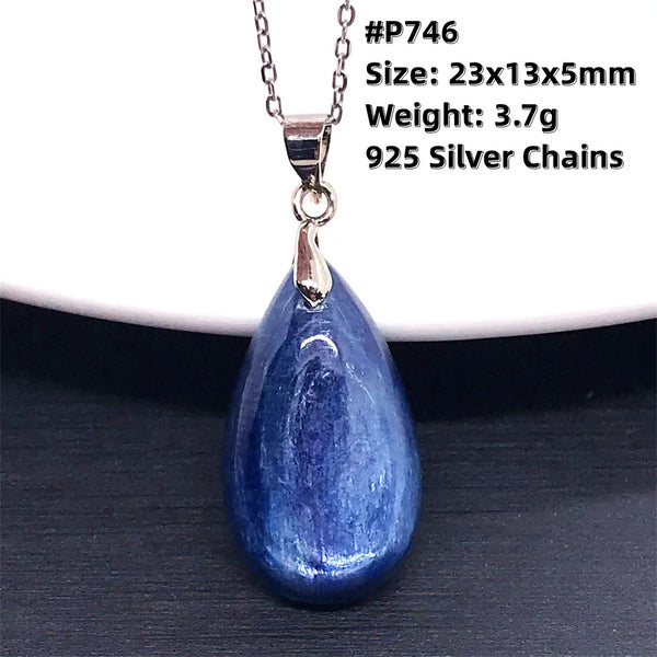 Blue Kyanite Pendant-ToShay.org