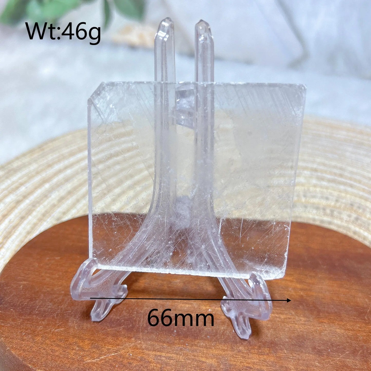 Clear Selenite Slices-ToShay.org