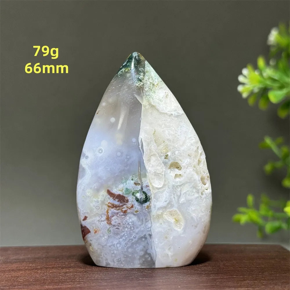 Green Marine Jasper Flame-ToShay.org