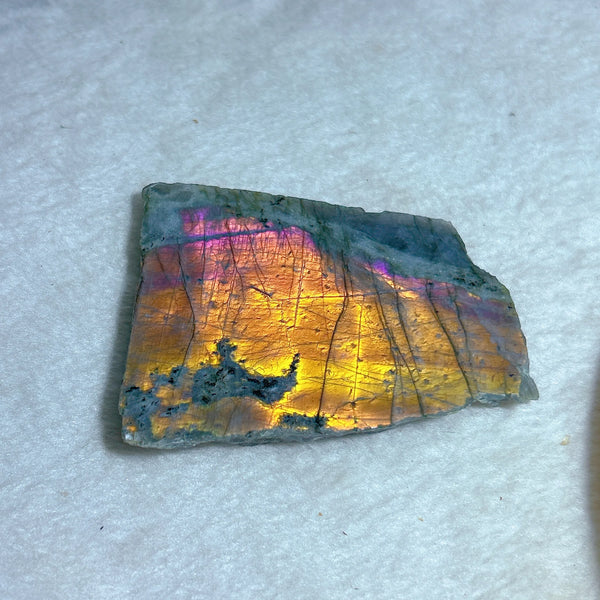 Purple Labradorite Slab-ToShay.org