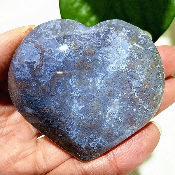 Green Moss Agate Heart-ToShay.org