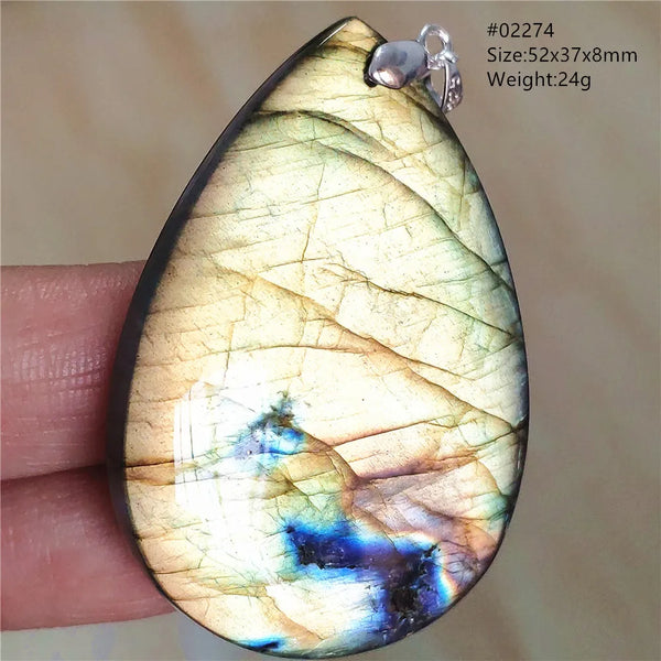 Rainbow Labradorite Pendant-ToShay.org