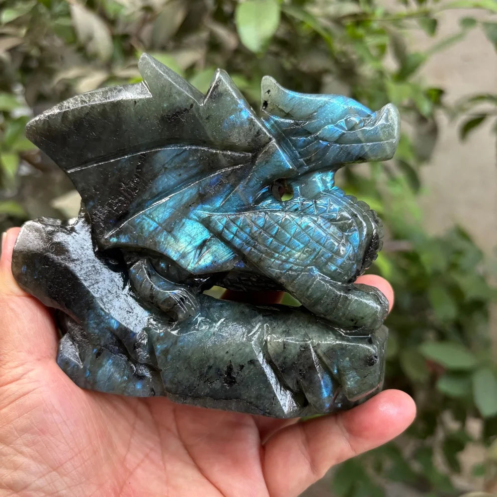 Blue Labradorite Dragon-ToShay.org