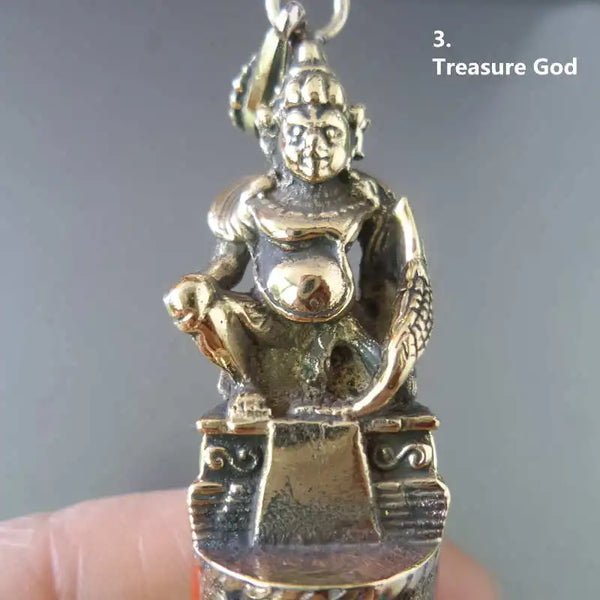 Brass Buddha Pendants-ToShay.org