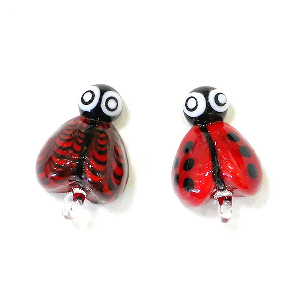 Glass Ladybug Ornaments-ToShay.org