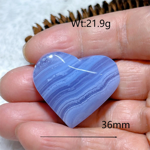 Blue Lace Agate Heart-ToShay.org