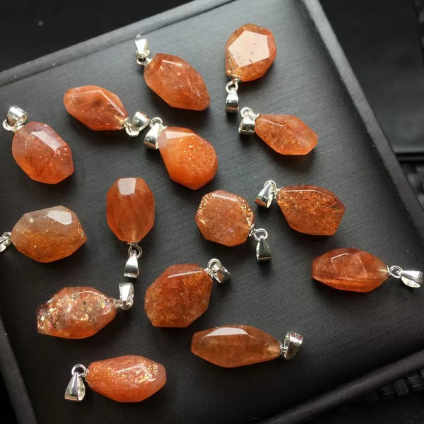 Gold Sunstone Pendant-ToShay.org