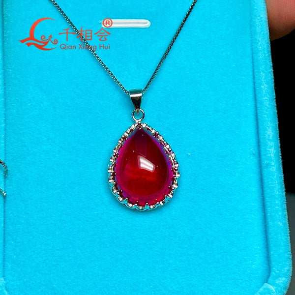 Red Ruby Pendant-ToShay.org