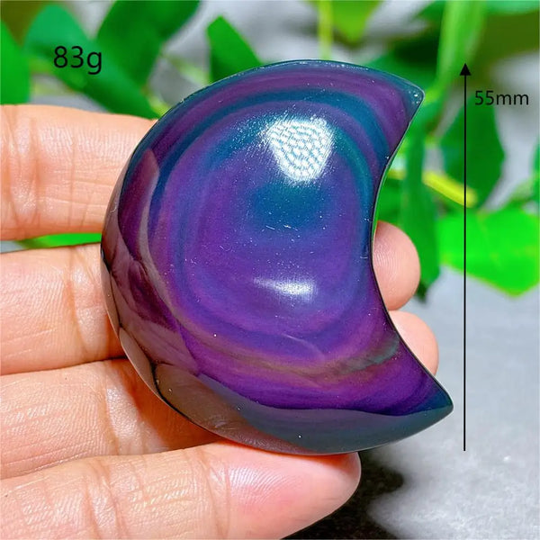 Rainbow Obsidian Moon-ToShay.org