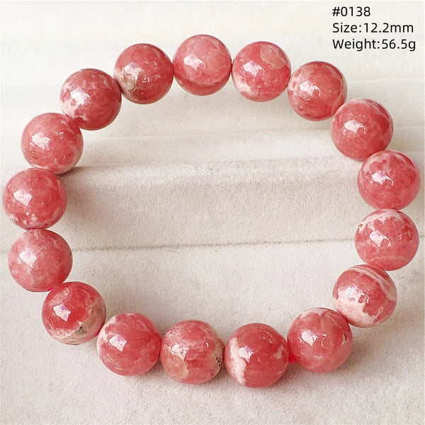 Red Rhodochrosite Bracelet-ToShay.org