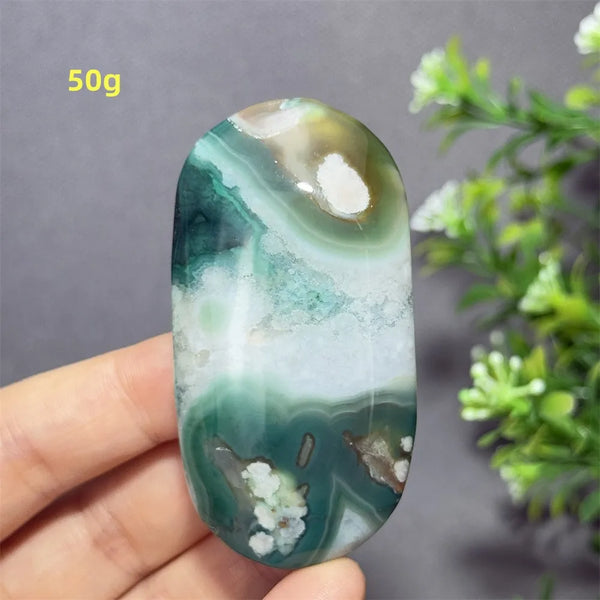 Green Cherry Blossom Agate-ToShay.org