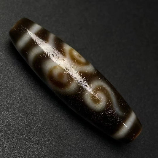 Tibetan Agate Eye Dzi Bead-ToShay.org