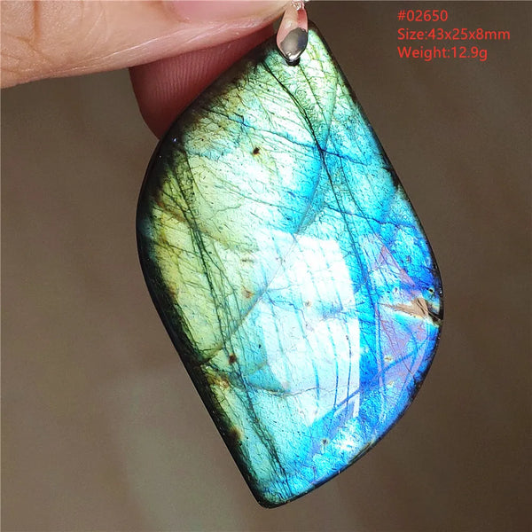 Blue Light Labradorite Pendant-ToShay.org