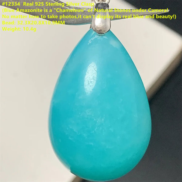 Blue Amazonite Pendants-ToShay.org