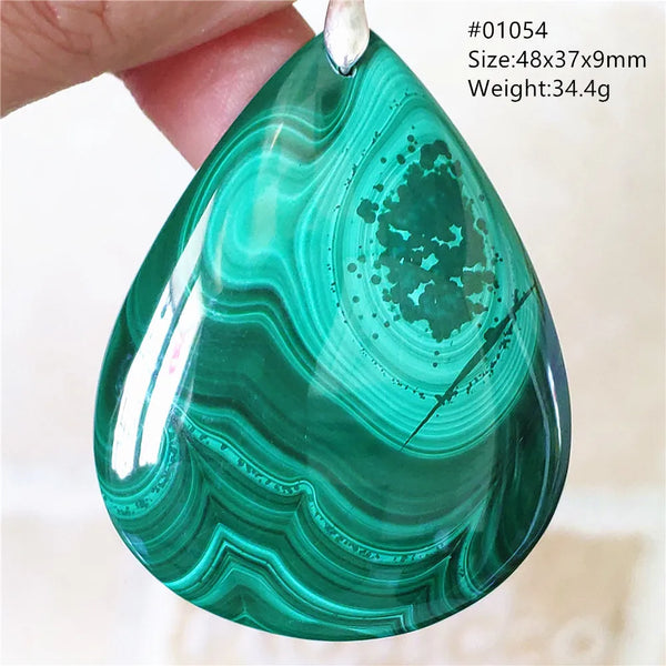 Green Malachite Pendant-ToShay.org