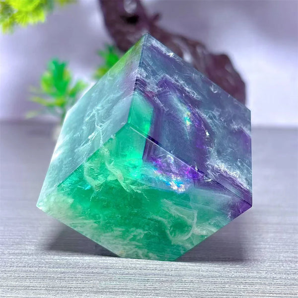 Rainbow Fluorite Diamonds-ToShay.org