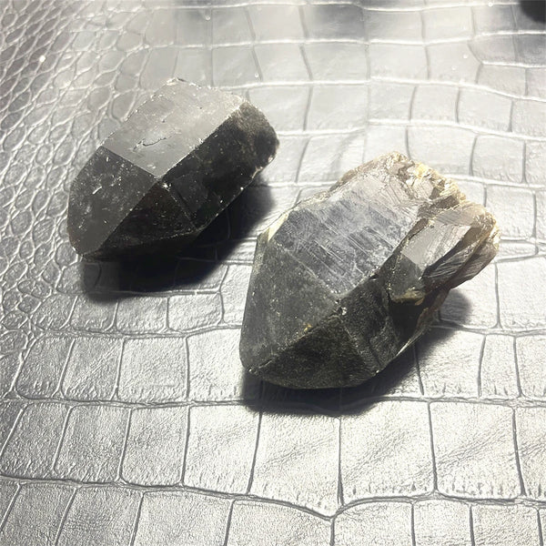Black Smoky Quartz Crystal-ToShay.org