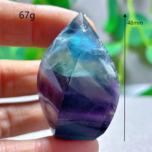 Rainbow Fluorite Flame-ToShay.org