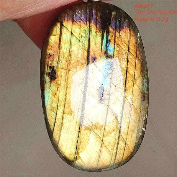 Blue Light Labradorite Pendant-ToShay.org