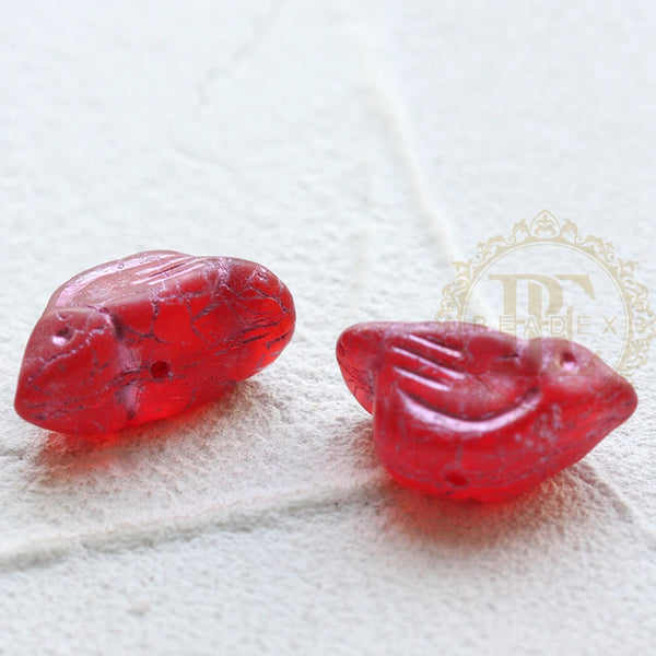 Glass Bird Pendants-ToShay.org